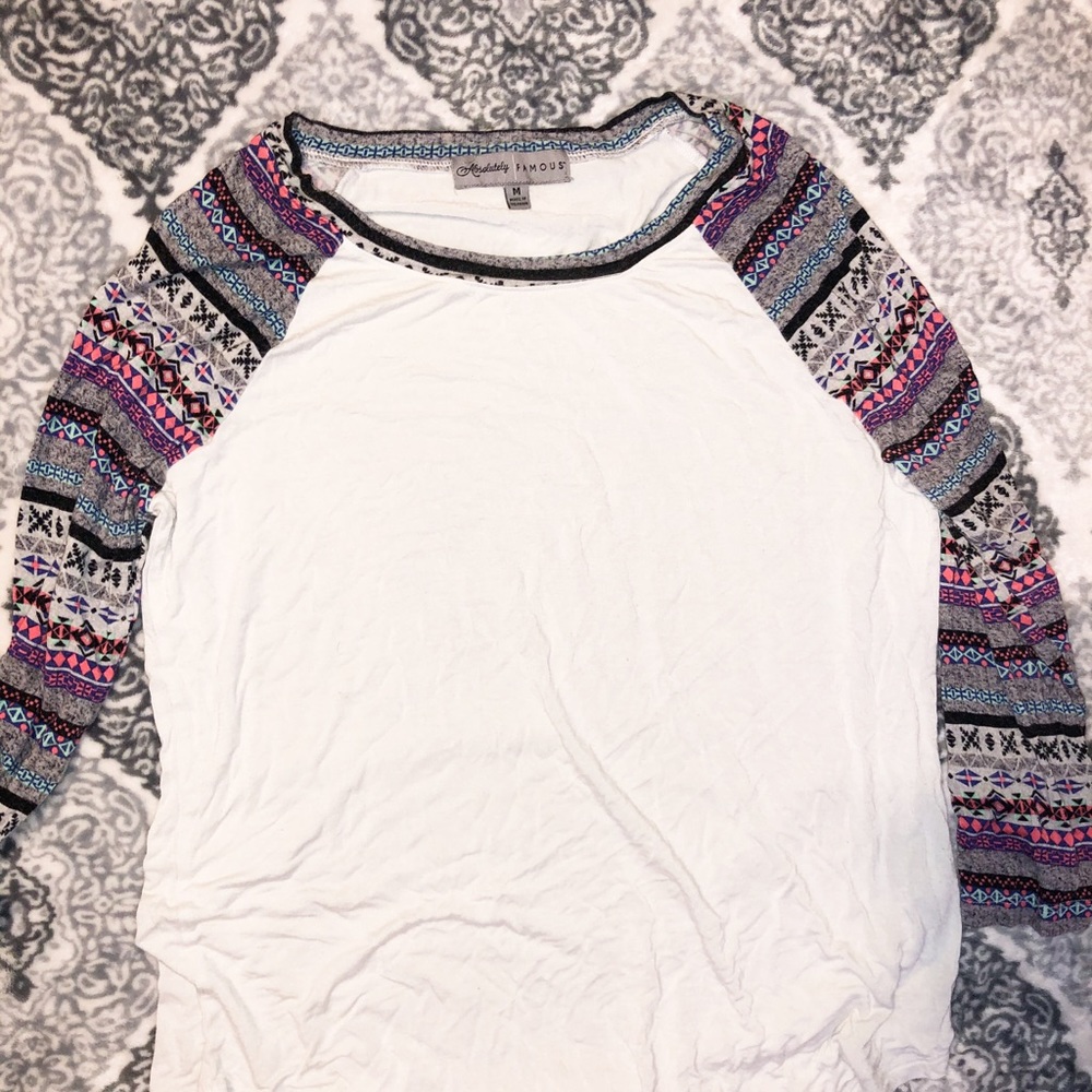 absolutely famous flowy shirt never worn